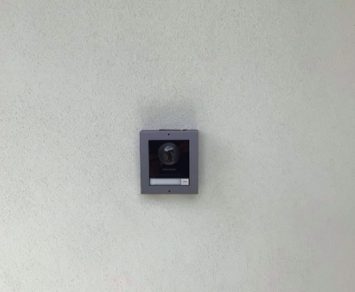 new intercom camera installed at a property in Ashgrove