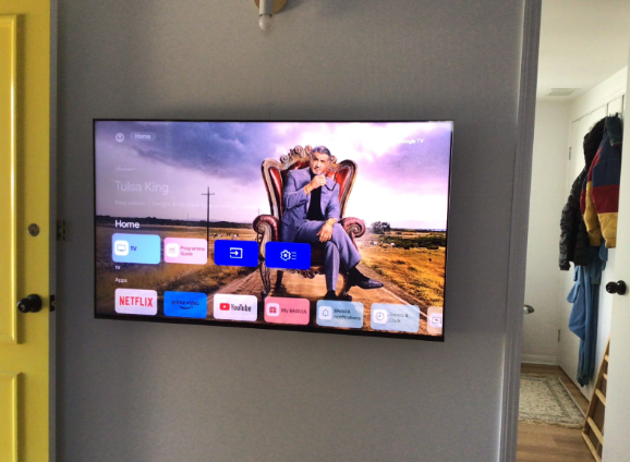 tv mounted at a property in Ashgrove