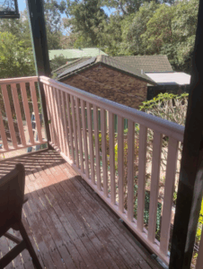 veranda railings repaired at a property in Beenleigh