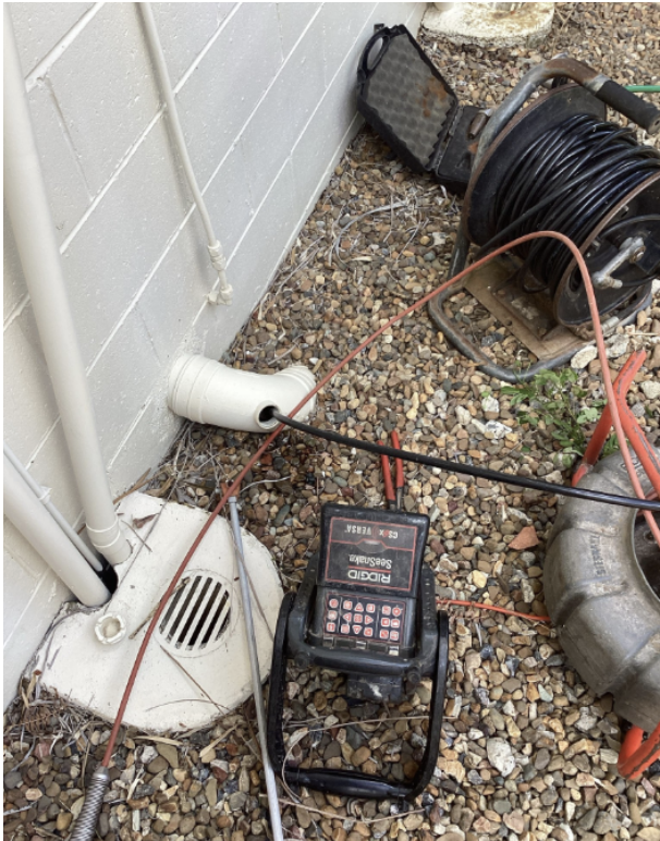 Blocked Drain Clearing at a Property in Camp Hill, Brisbane