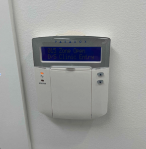 paradox security system install at a property in stones corner