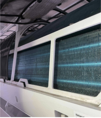 split system air conditioner service at a property in morayfield