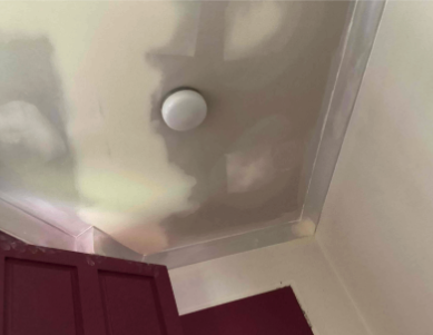 Ceiling Repair at a Property in Belmont