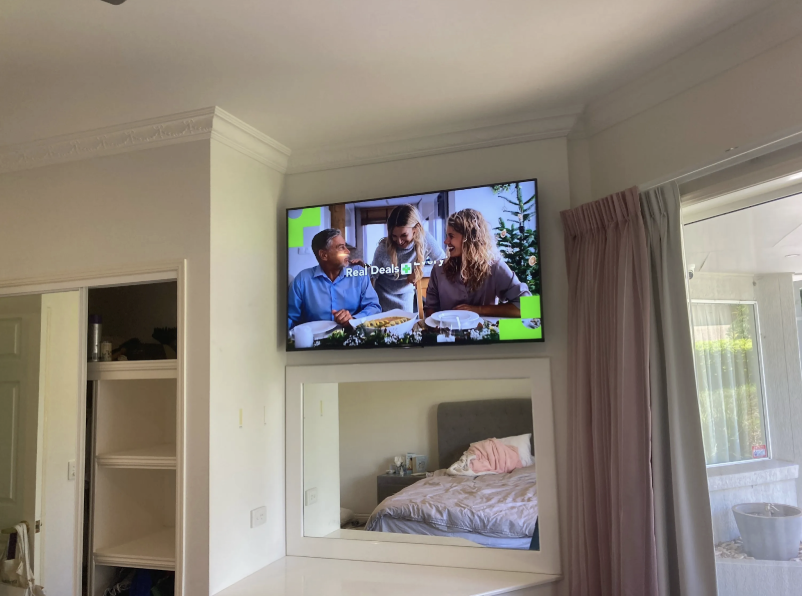 Professional TV Wall Mounting at a Propety in Robina