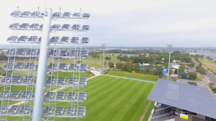 Sunshine Coast Stadium lighting project