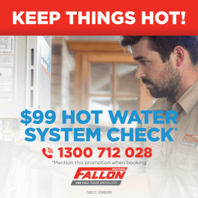 $99 hot water system check